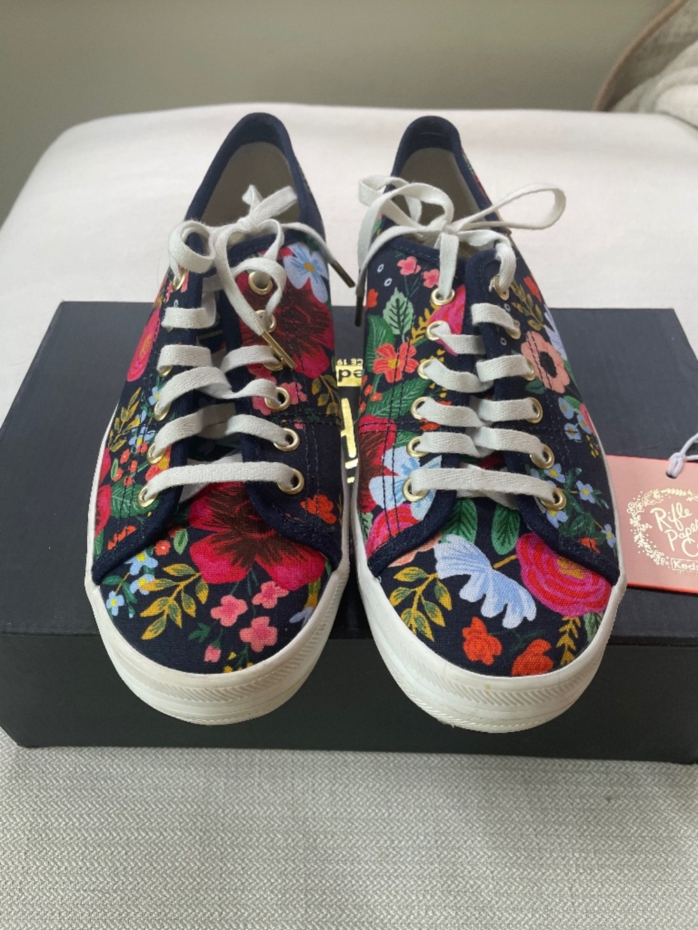 Keds x Rifle Paper Floral Sneakers size 6.5